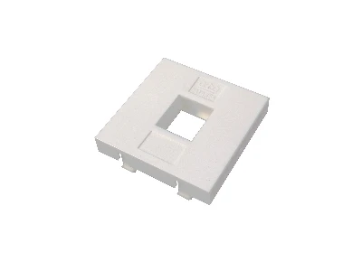 Адаптер Mosaic 45х45 мм для модуля Keystone, 1 порт, белый DATAREX