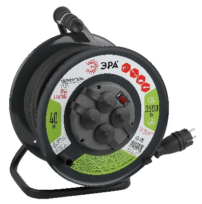 Удлинитель силовой RMx-4es-3x2.5-40m-IP44KG на м. катушке c/з 4 гн 40м КГ 3х2.5 RMx-4es-3x2.5-40m-IP44KG