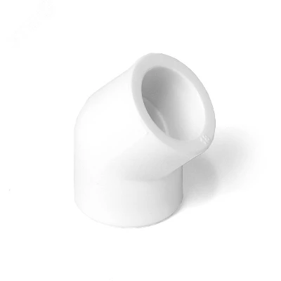 Уголок 45 град. 25 полипропиленовый PPR белый