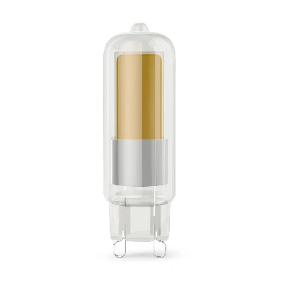 Лампа светодиодная LED 5.5 Вт 500 лм 4100К капсула нейтральный G9 AC 220В стеклянная Black