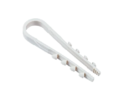 Дюбель-хомут для круглого кабеля белый 19-25 Jazzway (100 шт/уп)