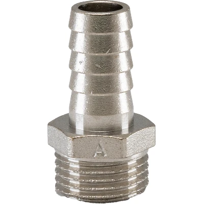 Штуцер для присоединения шланга 1/2' НР х 12 мм