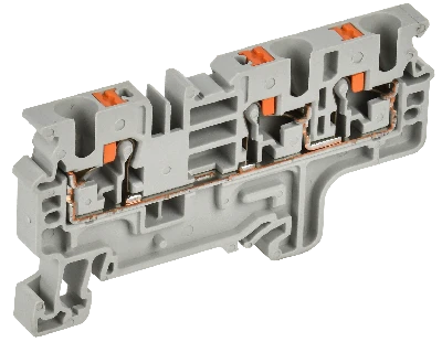 Колодка клеммная CP-MC 3 вывода 4мм2 серая IEK