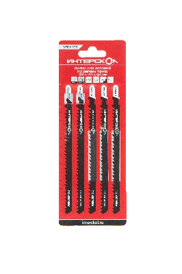 Пилки для лобзика по дереву T344D 152х126х4,0 (5шт)