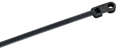 Хомут P6.6 с винтовым креплением чёрный 4,8х300мм IEK