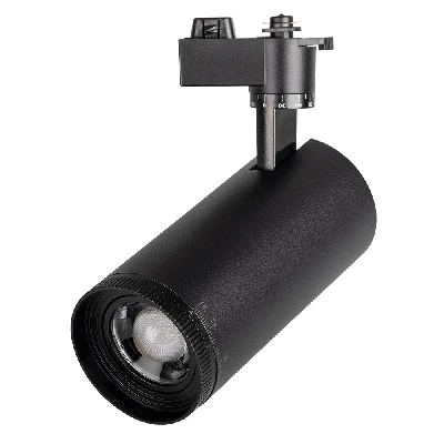 Светильник светодиодный ДПО- 28Вт 4000K с регулируемым углом 15-60 град (черный) IP40