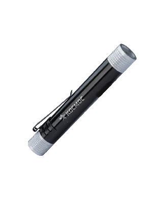 Фонарь ручной 0,5Вт LED/1xAAА/корпус алюминий/зажим для крепления,