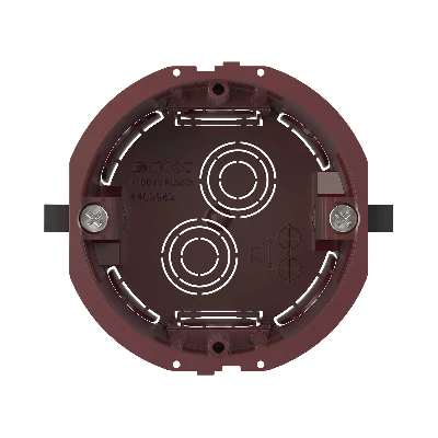 Подрозеточная коробка для полых стен, глубиной    60мм, 2 модуля