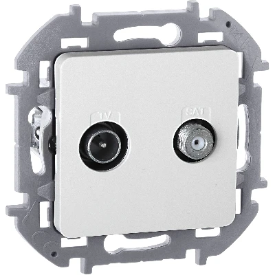 Розетка TV/SAT звезда  INSPIRIA белый