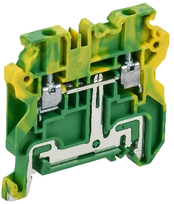 ARMAFIX Колодка клеммная CY2.5 PE винтовая 2,5мм2 проходная заземляющая Ex IEK