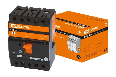 Автоматический выключатель ВА88-33 трехполюсной 63А 35кА