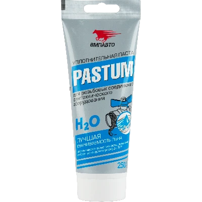 Pastum H2O, 250г туба с европодвесом Паста для уплотнения резьбовых соединений сантехнического оборудования