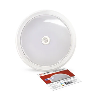Светильник светодиодный СПБ-2Д-КРУГ 14Вт 4000К 1100Лм 210мм с настраиваемым датчиком белый IN HOME