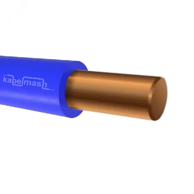 Провод силовой ПуВ 1х2,5 синий (100м)ТРТС