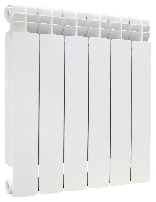 Радиатор биметаллический секционный  500/100/6 боковое подключение