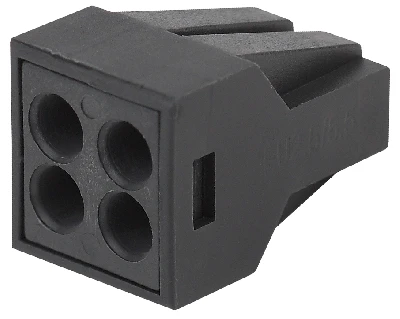 Клемма СМК с пастой серии 304, 4 отверстия, 0,5-2,5 мм2 10 NO-224-53