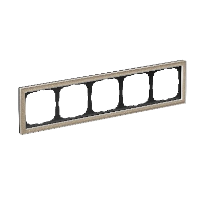 ARTGALLERY PURE 5-постовая РАМКА, ОРГАНИЧЕСКОЕ СТЕКЛО ШАМПАНЬ