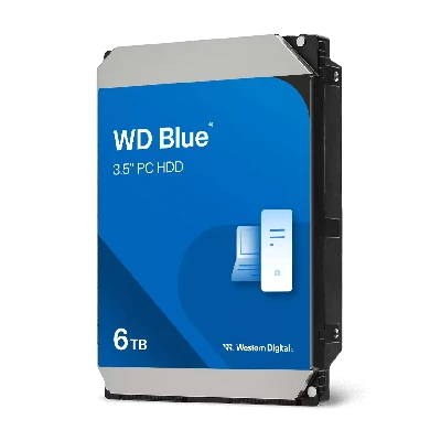 Жесткий диск 6TB Blue 3.5'', SATAIII, 5400 об/мин, 256 МБ