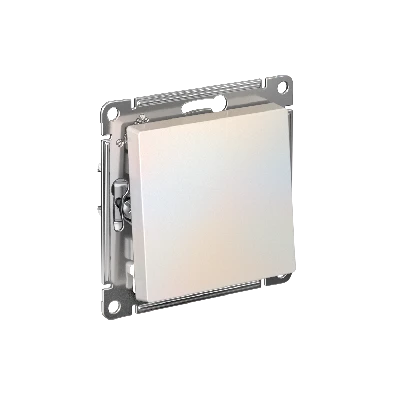 ATLASDESIGN Перекрестный ПЕРЕКЛЮЧАТЕЛЬ, сх.7, 10АХ, быстрозажимные клеммы, ЖЕМЧУГ