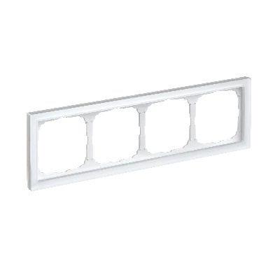 ARTGALLERY PURE 4-постовая РАМКА, МАТОВОЕ ОРГАНИЧЕСКОЕ СТЕКЛО БЕЛЫЙ