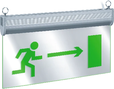 Светильник аварийный светодиодный NEF-24 3 Вт, 3ч двусторонний постоянный IP20