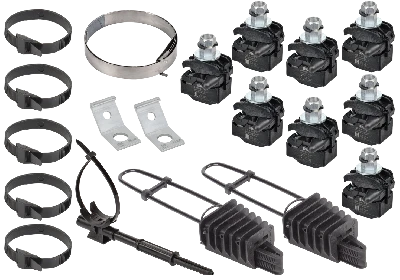 Комплект для подключения абонентов АСИП-3 фазный IEK