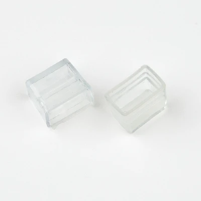 Изолирующий зажим заглушка UCW-N11 CLEAR 025 POLYBAG для светодиодных лент ULS-N11 NEON 24В 8x16мм цвет прозрачный 25 штук в пакете