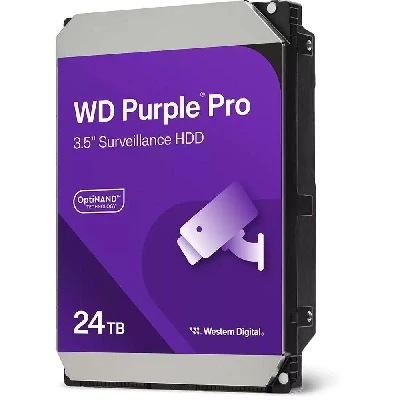 Жесткий диск 24TB Purple Pro 3.5'', SATAIII, 7200 об/мин, 512 МБ