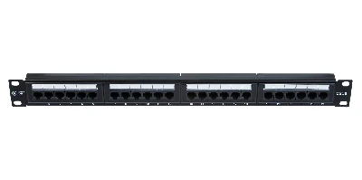 Панель коммутационнная СегментЛАН Cat6 1U, 24 порта, UTP, RJ45, черная