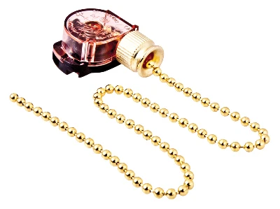 Выключатель для настенного светильника с цепочкой 270 мм ''Gold''