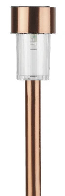 Садовый светильник на солнечной батарее, нержавею щая сталь, ''медный'', 32 см SL-SS30-CPR