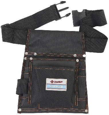 Сумка на поясе ''КРОНА'' для инструментов, нейлоновая, 10 карманов