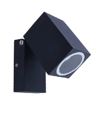 Подсветка декоративная WL37 BK MR16/GU10, черный, для интерьера, фасадов зданий лампа MR16 ( в комплект не входит)