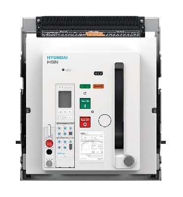 Воздушный выключатель серии HGS, арт. HGS20B3BM0C0S054MBAER (2000А, 3P, 85кА, выкатной c горизонтальным расположением шин, реле GPR-LP)