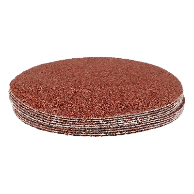 Круг абразивный на ворсовой подложке под липучку, P 40, 125 мм, 10 шт.