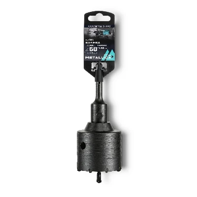 Коронка тв. спл. SDS-plus 68x160/100 мм, h=50мм, М22,0х2,0 мм, с адаптером