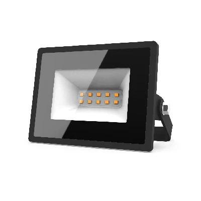 Прожектор светодиодный ДО 10 Вт 890 лм 3000К AC 220В Черный IP65 76х93х28мм Elementary G2 Gauss