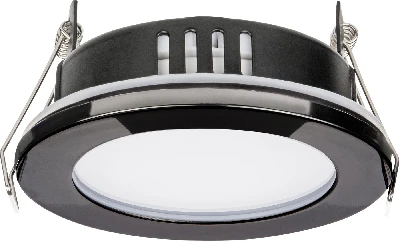 Светильник встраиваемый СВ 01-09 GX53 230 В 50 Гц черный хром IP54 TDM
