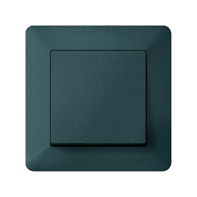 ATLASDESIGN AIR 1-постовая РАМКА, ИЗУМРУД/дымчатый черный