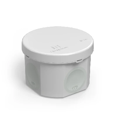 Коробка распределительная для прямого монтажа двухкомпонентная безгалогенная (HF) 70х50 (168шт/кор) серая