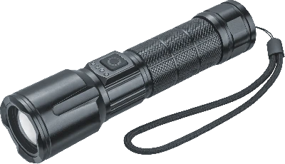 Фонарь светодиодный NPT-CM20-ACCU металлический 1 LED, 10Вт