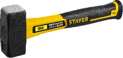 Кувалда с фиберглассовой ручкой Hercules 1 кг