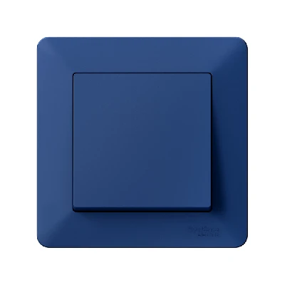 ATLASDESIGN AIR 1-постовая РАМКА, АКВАМАРИН/дымчатый черный