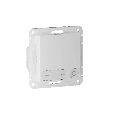 ATLASDESIGN SMART Термостат программируемый для   электрического теплого пола, Zigbee, 16 А, мех.,  БЕЛЫЙ