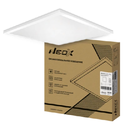 Панель светодиодная универсальная ДВО-02 5065-ОПАЛ 50Вт 6500К 595х595мм NEOX