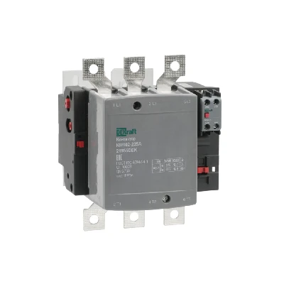 Контактор 225А 220В АС АС3 АС4 1НО+1НЗ КМ-102