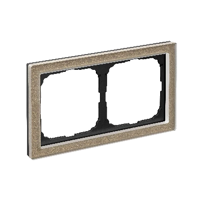 ARTGALLERY PURE 2-постовая РАМКА, ОРГАНИЧЕСКОЕ СТЕКЛО ШАМПАНЬ