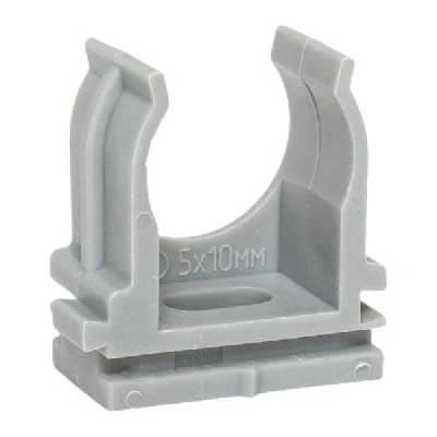 Крепеж-клипса для ручного монтажа d20 мм серая EKF-Plast