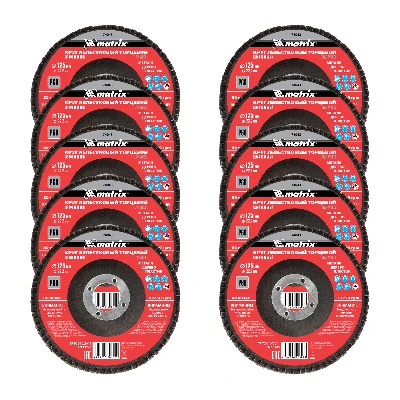 Круг лепестковый торцевой, P 60, 125 х 22,2 мм