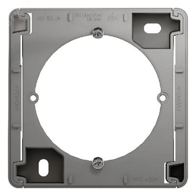 GLOSSA Коробка наружного монтажа алюминий